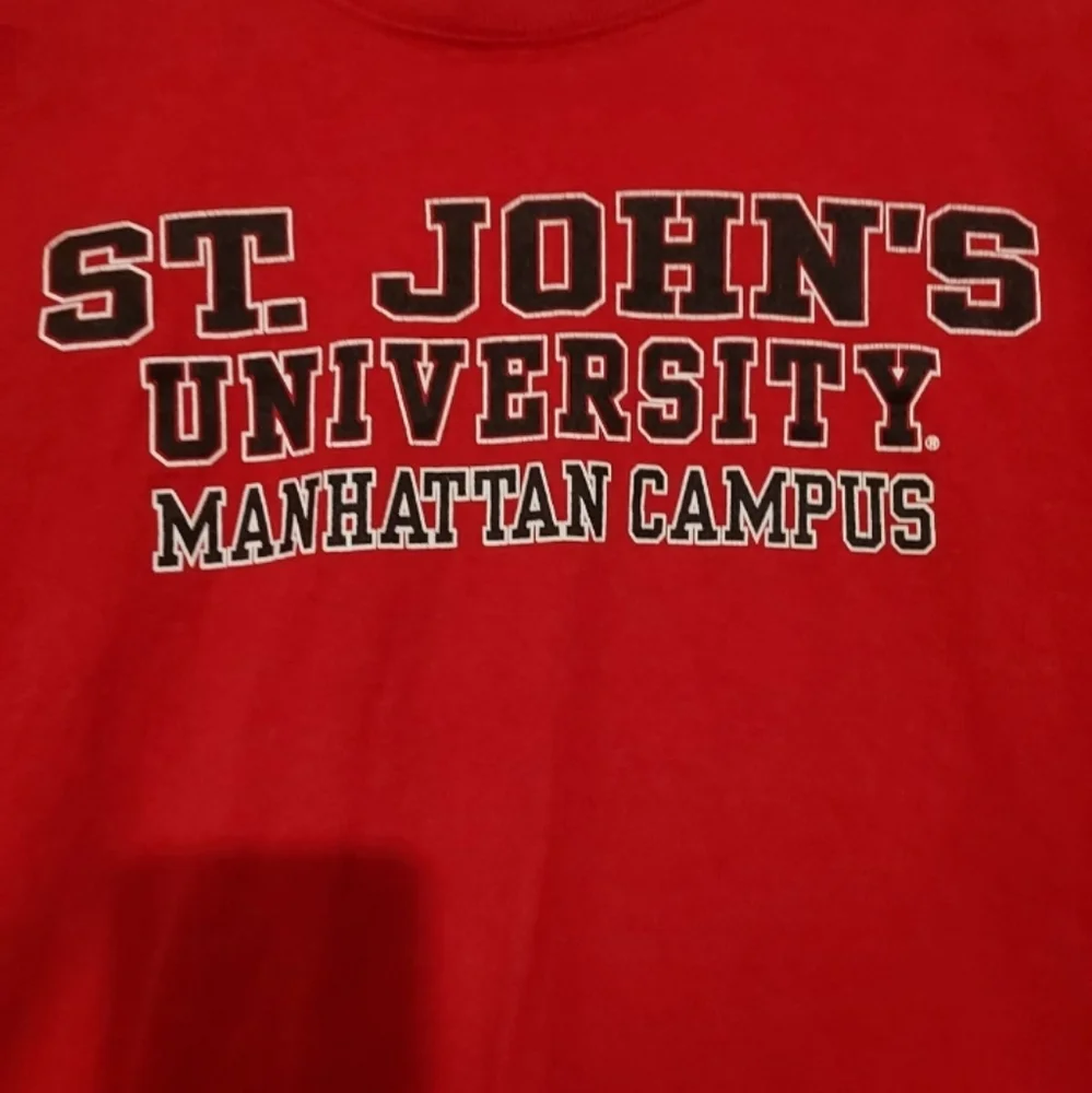 SJU St. Johns University Manhattan Campus Blokecore Red College Big East Lg